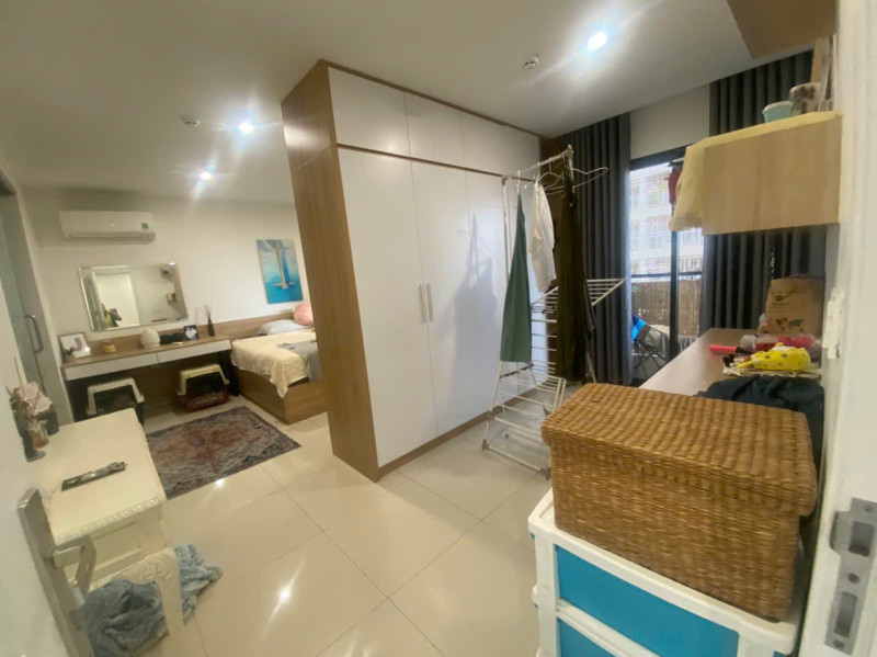 A Bright Two-Bedroom Living Space with Elegant Finishes