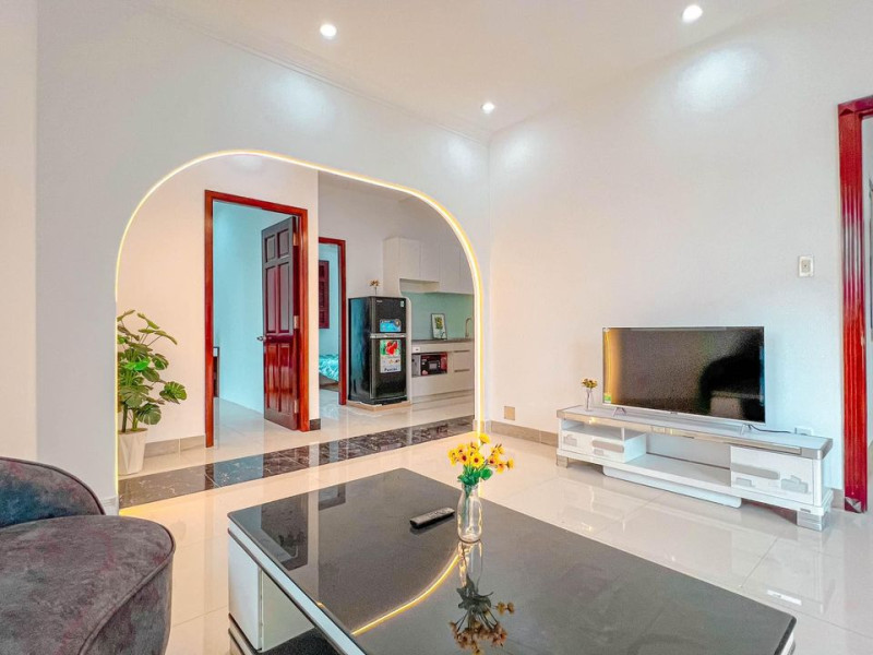 A High-End Two-Bedroom Residence with Subtle Style