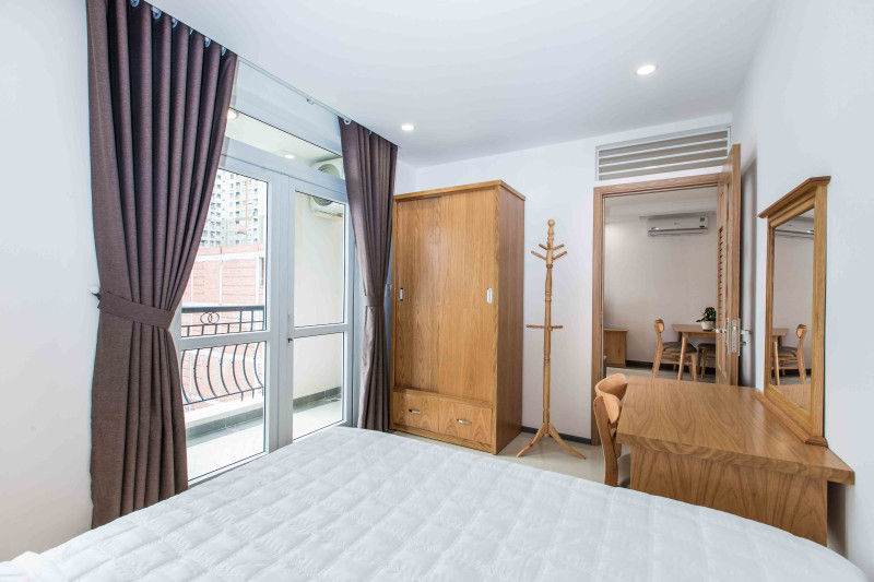 A Well-Crafted Two-Bedroom Living Space in Thao Dien