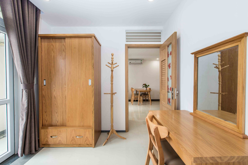 A Well-Crafted Two-Bedroom Living Space in Thao Dien