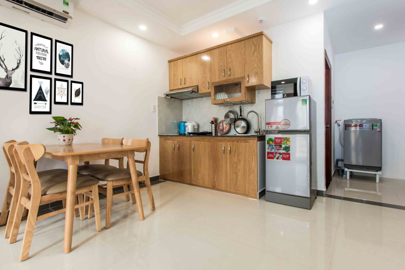 A Well-Crafted Two-Bedroom Living Space in Thao Dien