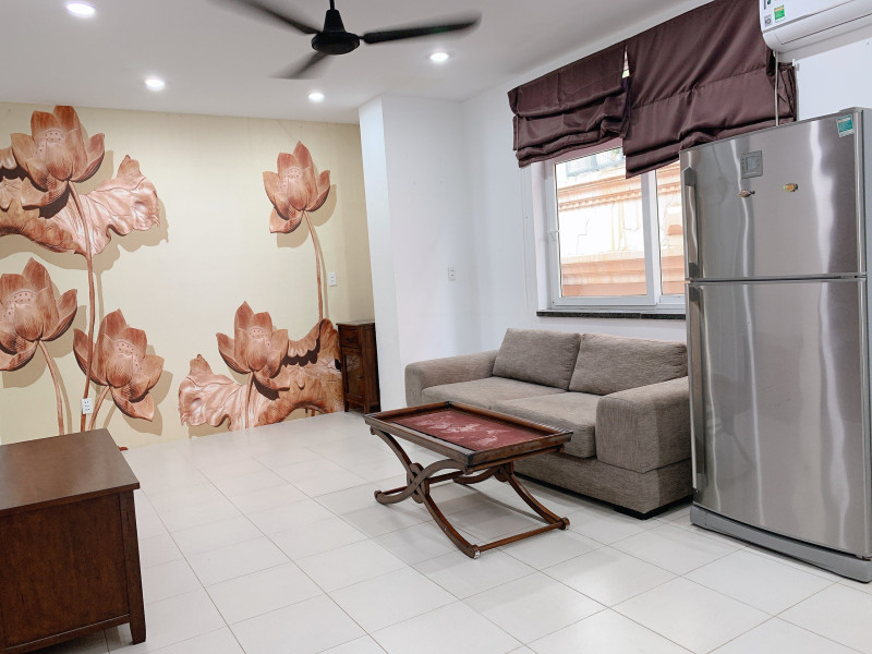 Two-Bedroom Apartment with Balcony in Thao Dien