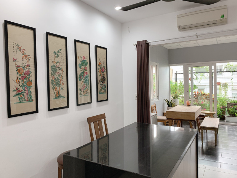 Two-Bedroom Apartment with Balcony in Thao Dien