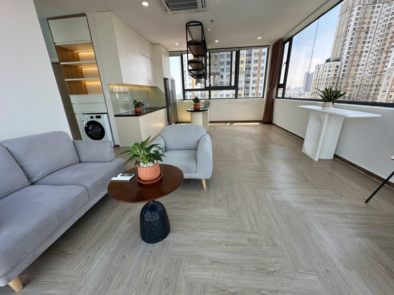 Penhouse -Two-Bedroom Apartment with Harmonious Design