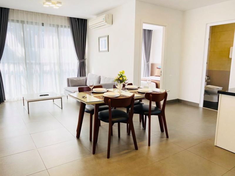 Two-Bedroom Apartment with Elegant Interior Design