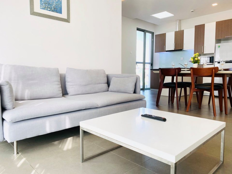 Two-Bedroom Apartment with Elegant Interior Design