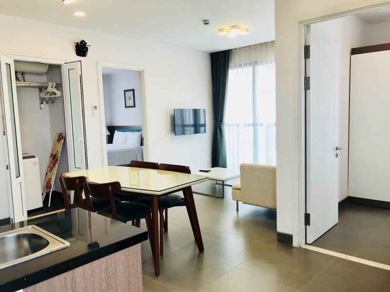 Two-Bedroom Apartment with Elegant Interior Design