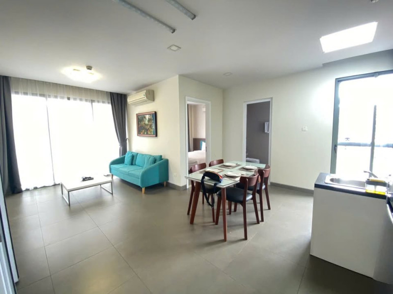 Two-Bedroom Apartment with Elegant Interior Design