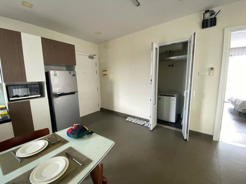 Two-Bedroom Apartment with Elegant Interior Design