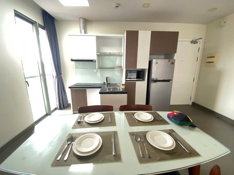 Two-Bedroom Apartment with Elegant Interior Design