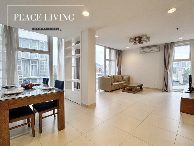 Two-Bedroom Apartment with Simple and Clean Style