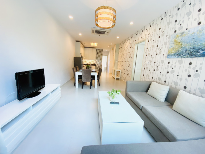A Beautiful Two-Bedroom Residence in Thao Dien