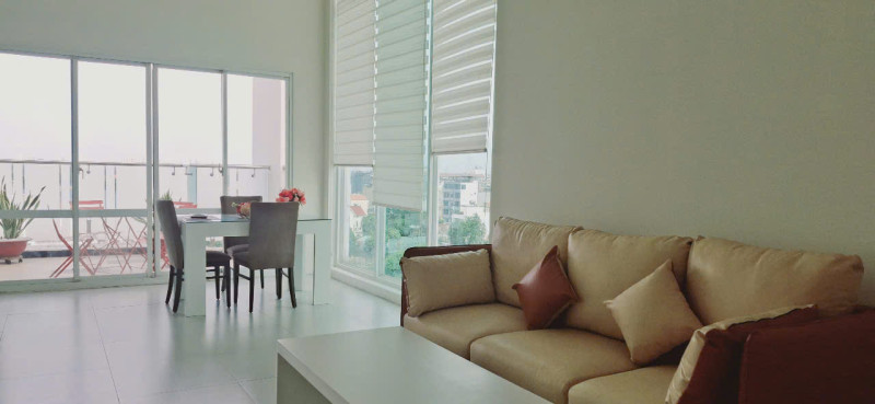 Penhouse -Two-Bedroom Apartment in a Quiet Thao Dien Area