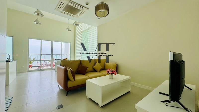 Penhouse -Two-Bedroom Apartment in a Quiet Thao Dien Area