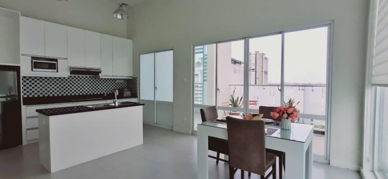 Penhouse -Two-Bedroom Apartment in a Quiet Thao Dien Area
