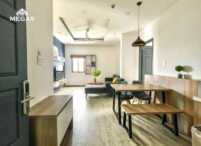 A Modern Two-Bedroom Home with Open Space