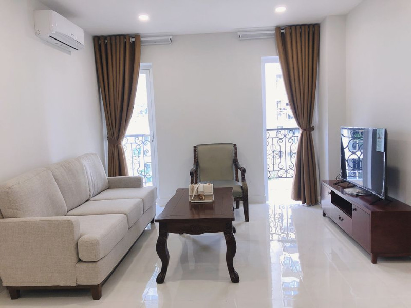 Contemporary 2-Bedroom Apartment in Thao Dien