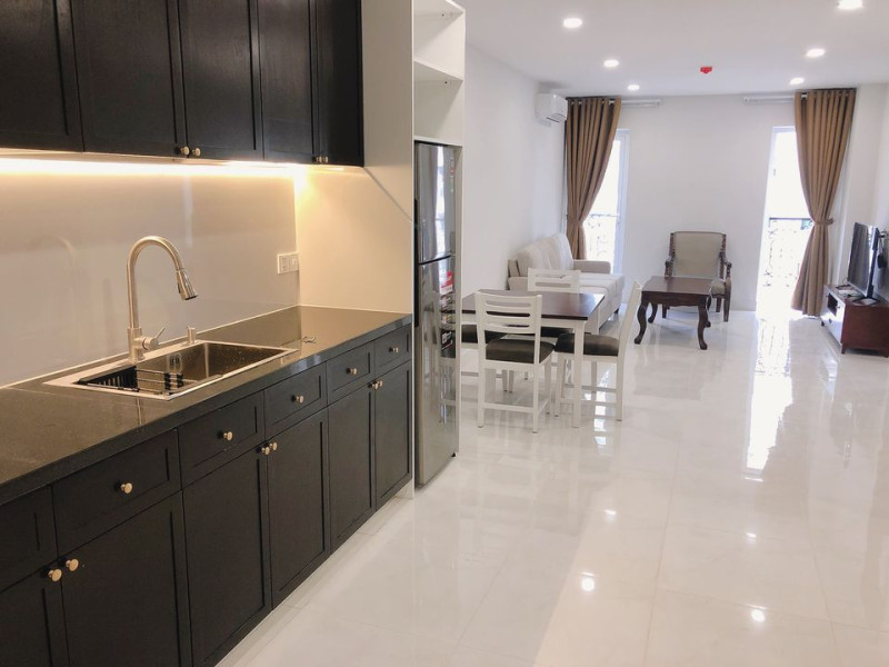 Contemporary 2-Bedroom Apartment in Thao Dien