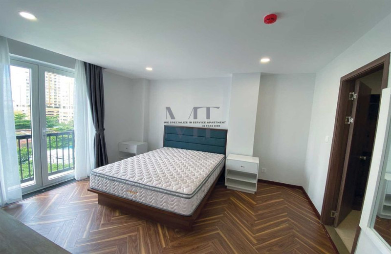 Contemporary 2-Bedroom Apartment in Thao Dien