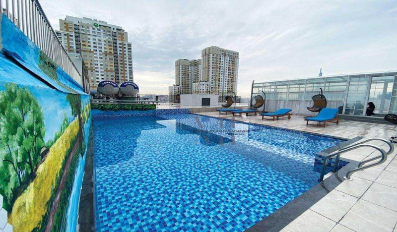 Contemporary 2-Bedroom Apartment in Thao Dien
