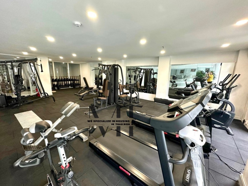 Contemporary 2-Bedroom Apartment in Thao Dien