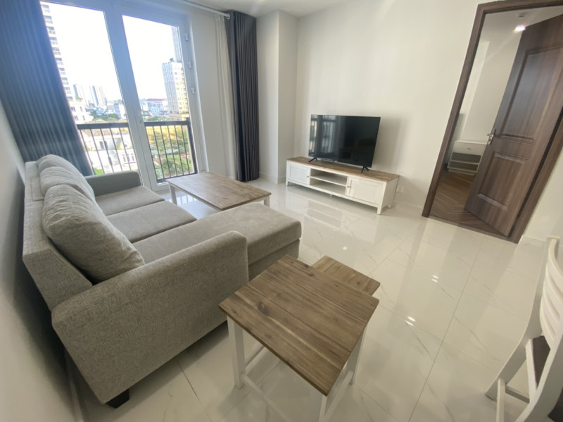 A Peaceful Two-Bedroom Flat Surrounded by Greenery