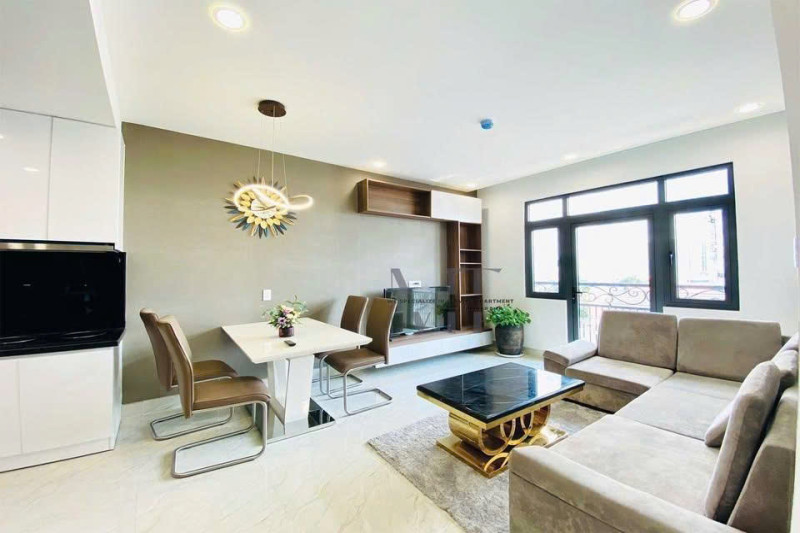 Two-Bedroom Living Space with Sophisticated Mood