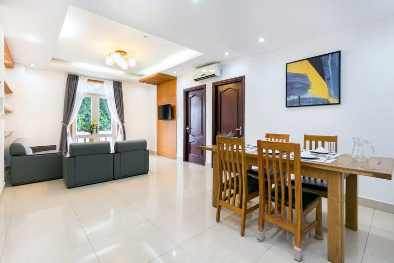 Two-Bedroom Living with Open Views in Thao Dien