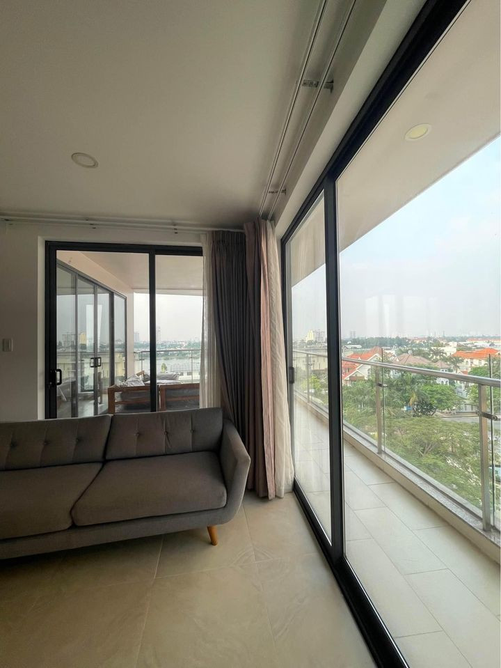 Two-Bedroom Apartment with Soft Interior Style in Thao Dien