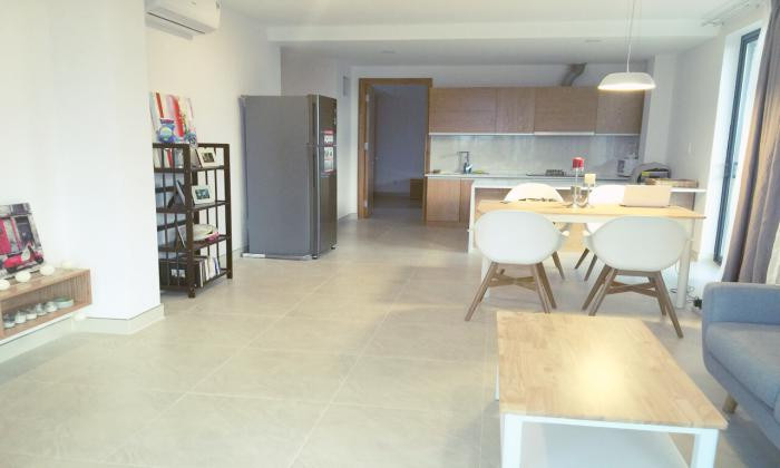 Two-Bedroom Apartment with Soft Interior Style in Thao Dien