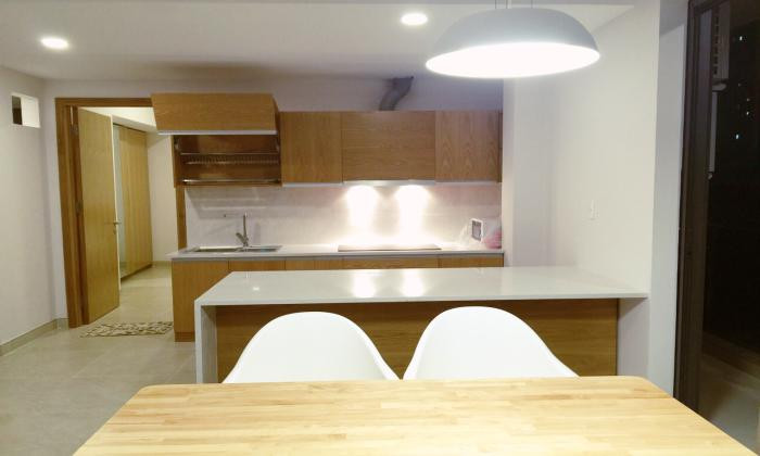 Two-Bedroom Apartment with Soft Interior Style in Thao Dien