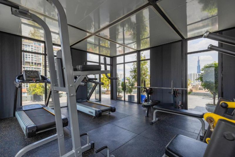 A Two-Bedroom Apartment Showcasing Elegant Interiors