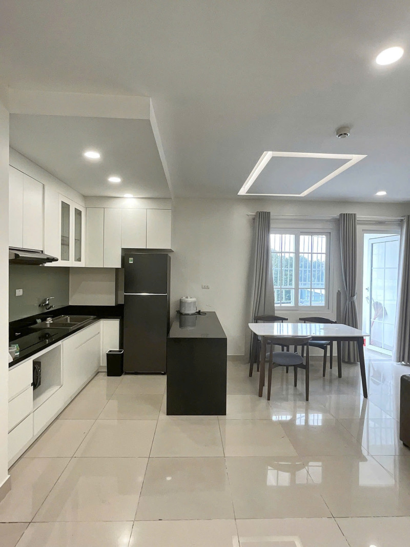 A Two-Bedroom Apartment Showcasing Elegant Interiors