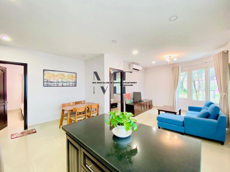 A Two-Bedroom Home with a Calm and Elegant Mood