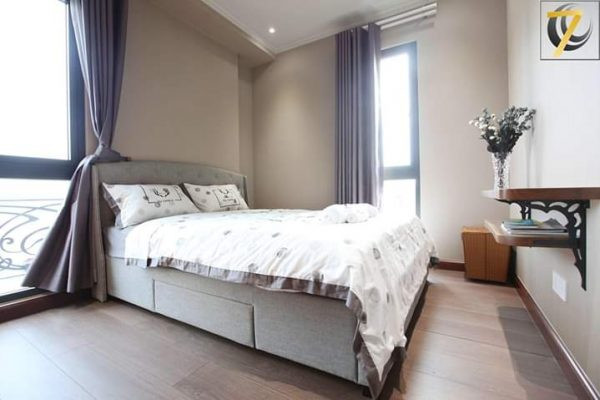 A Modern Two-Bedroom Apartment with Graceful Design