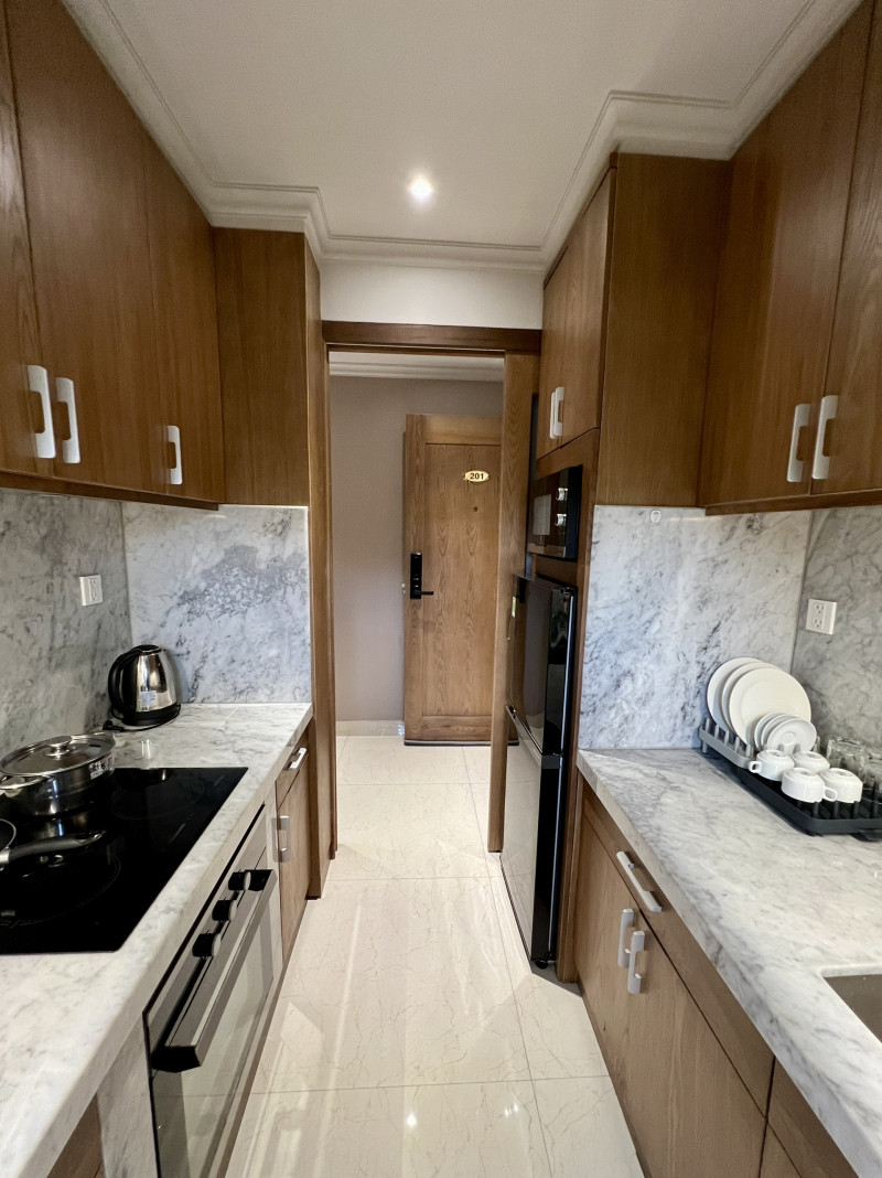 A Modern Two-Bedroom Apartment with Graceful Design