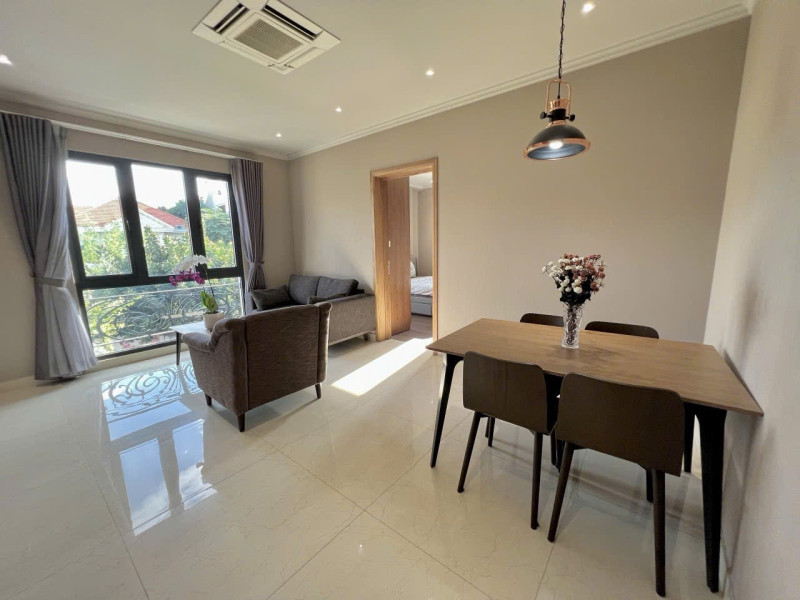 A Modern Two-Bedroom Apartment with Graceful Design