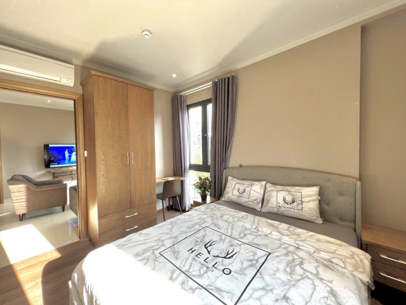 A Modern Two-Bedroom Apartment with Graceful Design