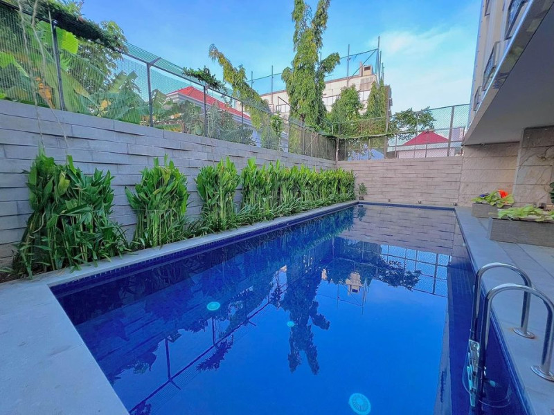 Penhouse -A Modern Two-Bedroom Apartment with Graceful Design