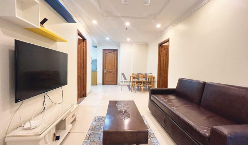 A Stylish Two-Bedroom Apartment in a Prime Area