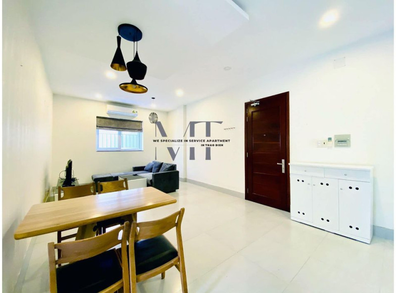 A Well-Designed Two-Bedroom Apartment in Thao Dien