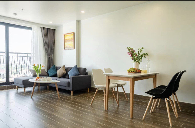 Two-Bedroom Living with Stylish Finishes