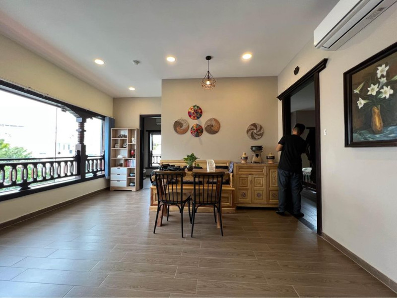 Two-Bedroom Apartment Designed for Elegant Living