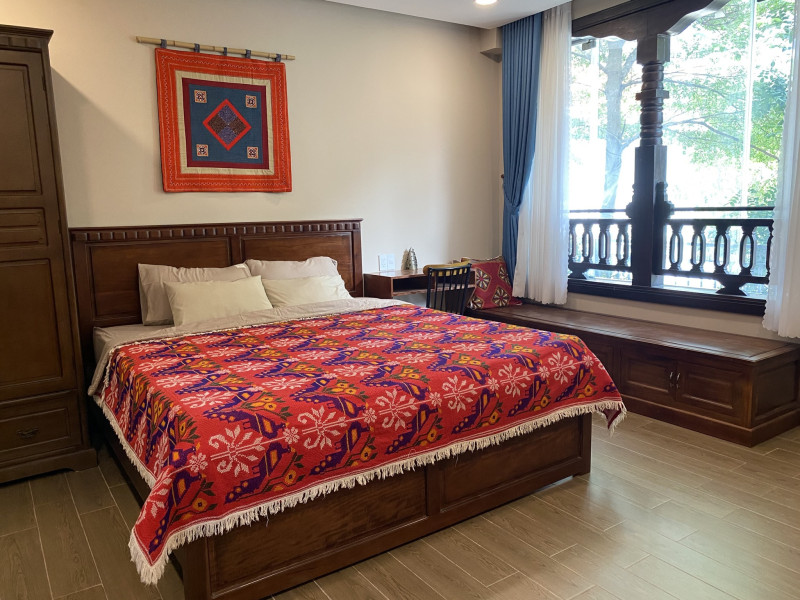 Two-Bedroom Apartment Designed for Elegant Living