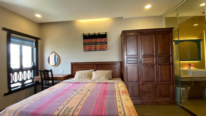 Two-Bedroom Apartment Designed for Elegant Living