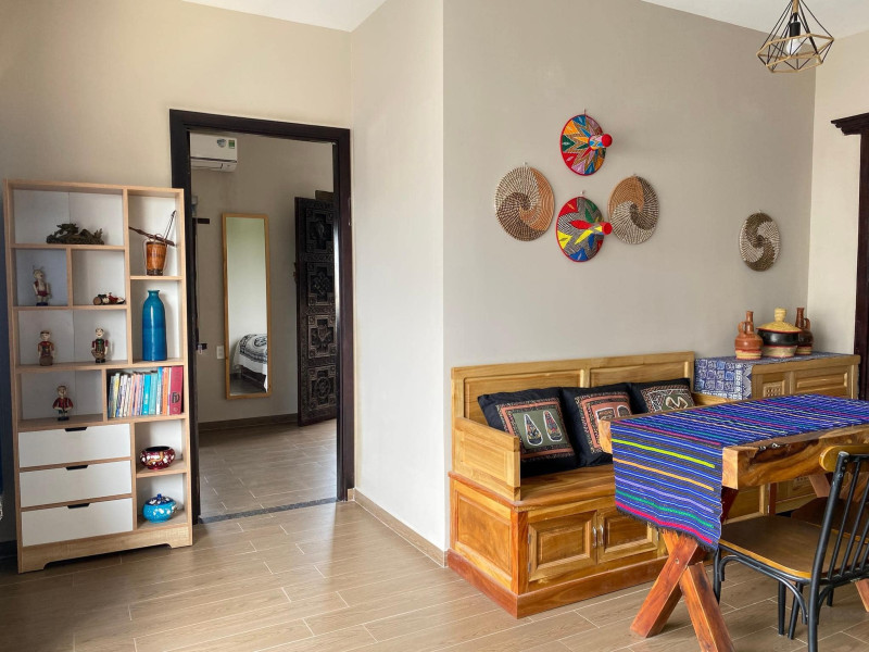 Two-Bedroom Apartment Designed for Elegant Living