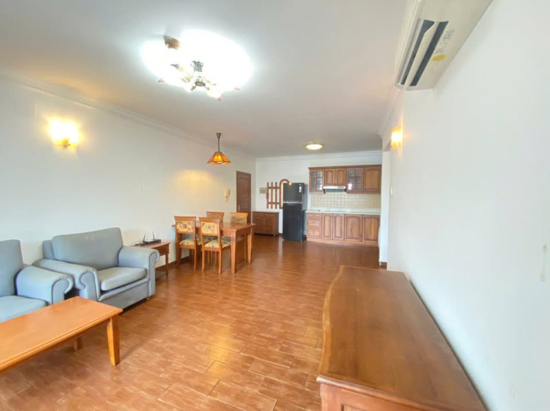 Two-Bedroom Apartment with Open Living Space in Thao Dien