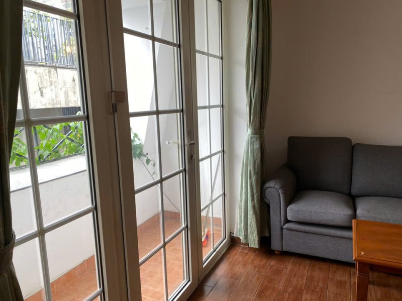Two-Bedroom Apartment with Open Living Space in Thao Dien