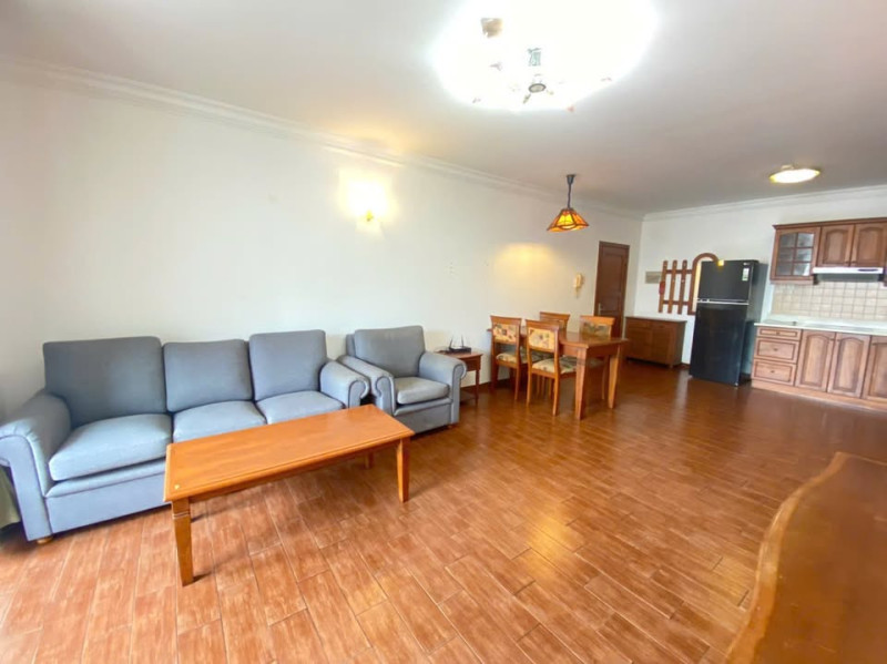 Two-Bedroom Apartment with Open Living Space in Thao Dien