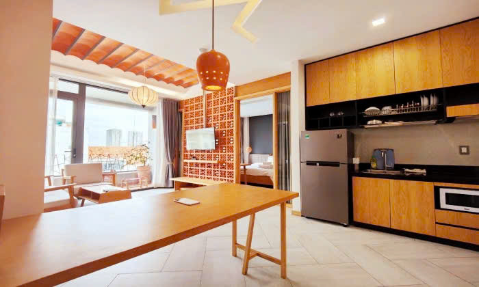 Two-Bedroom Apartment for Comfortable City Living in Thao Dien